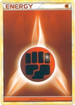 Fighting Energy (2010 Unnumbered HGSS Style Non-Holo) - League & Championship Cards - Poke-Collect