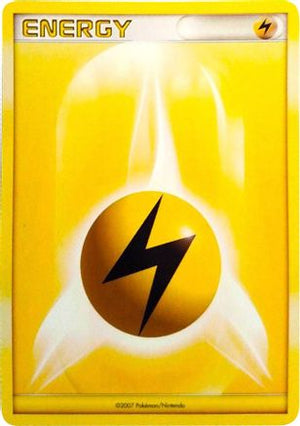 Lightning Energy (2007 Unnumbered D/P Style Non-Holo) - League & Championship Cards - Poke-Collect