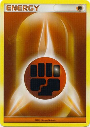 Fighting Energy (2007 Unnumbered D/P Style Non-Holo) - League & Championship Cards - Poke-Collect