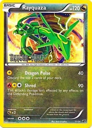 Rayquaza - 11/20 (Dragon Vault) 11 - Blister Exclusives Holofoil - Poke-Collect