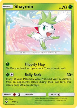 Shaymin 7/73 - Shining Legends Holofoil - Poke-Collect
