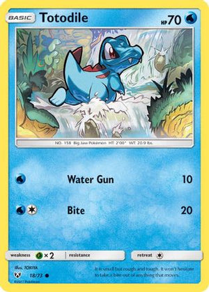 Totodile 18/73 - Shining Legends - Poke-Collect