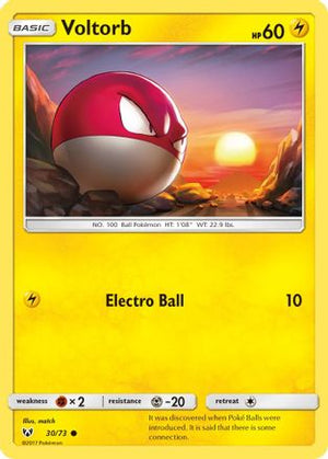 Voltorb 30/73 - Shining Legends Reverse Holofoil - Poke-Collect