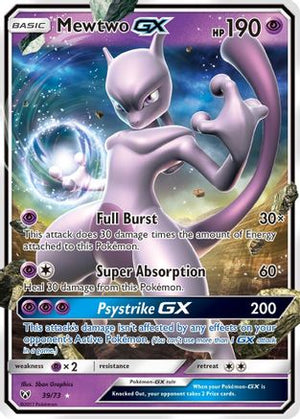 Mewtwo-GX 39/73 - Shining Legends Holofoil - Poke-Collect