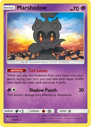 Marshadow 45/73 - Shining Legends Holofoil - Poke-Collect