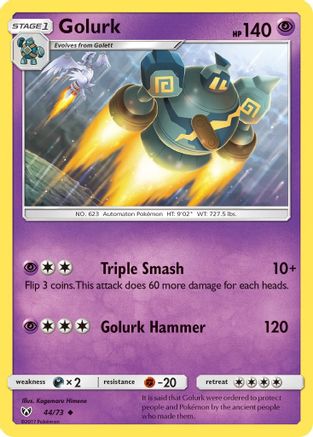 Golurk 44/73 - Shining Legends - Poke-Collect