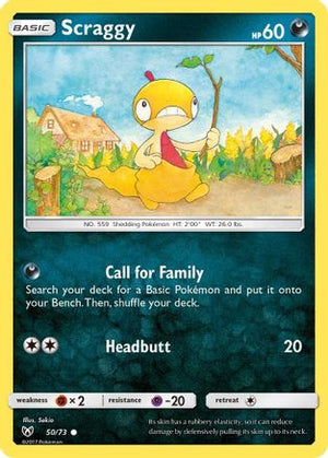 Scraggy 50/73 - Shining Legends - Poke-Collect