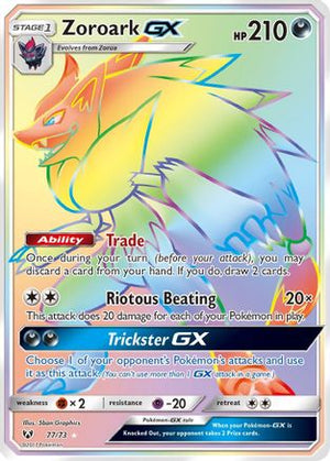 Zoroark-GX 77/73 - Shining Legends Holofoil - Poke-Collect