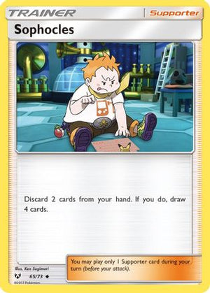 Sophocles 65/73 - Shining Legends Reverse Holofoil - Poke-Collect