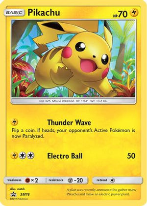 Pikachu SM76/248 - SM Black Star Promos Holofoil - Poke-Collect