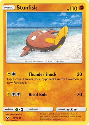 Stunfisk 46/73 - Shining Legends Reverse Holofoil - Poke-Collect