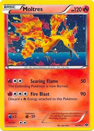 Moltres - 14/99 (Next Destinies) 14 - Blister Exclusives Holofoil - Poke-Collect