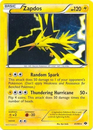 Zapdos - 41/99 (Next Destinies) 41 - Blister Exclusives Holofoil - Poke-Collect
