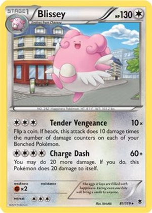 Blissey - 81/119 (Cosmos Holo) 81 - Miscellaneous Cards & Products Holofoil - Poke-Collect