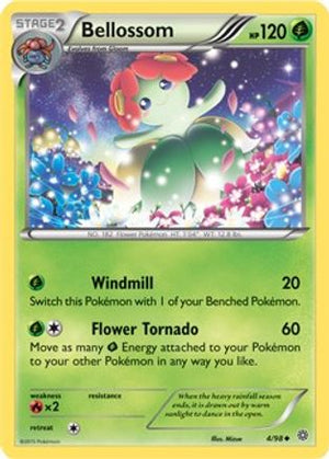 Bellossom - 4/98 (Cosmos Holo) 4 - Miscellaneous Cards & Products Holofoil - Poke-Collect