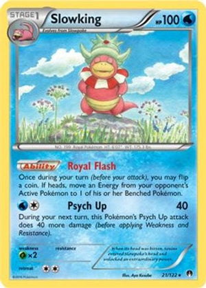 Slowking - 21/122 (Cosmos Holo) 21 - Alternate Art Promos Holofoil - Poke-Collect