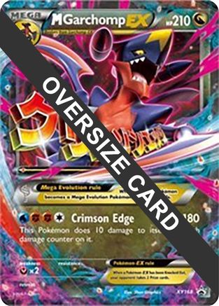 M Garchomp EX - XY168 XY168 - Jumbo Cards Holofoil - Poke-Collect