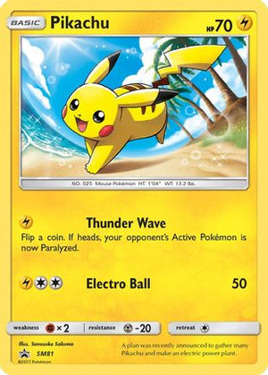 Pikachu SM81/248 - SM Black Star Promos Holofoil - Poke-Collect