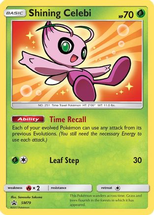 Shining Celebi SM79/248 - SM Black Star Promos Holofoil - Poke-Collect