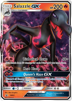 Salazzle-GX SM63/248 - SM Black Star Promos Holofoil - Poke-Collect