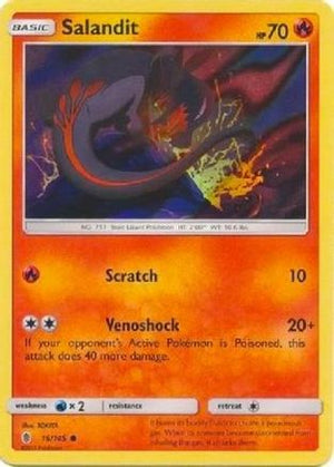 Salandit - 15/145 (Collection Promo) 15 - League & Championship Cards Holofoil - Poke-Collect