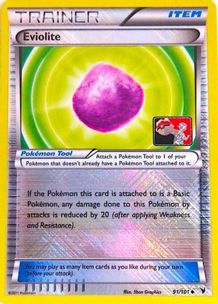 Eviolite - 91/101 (Championship Promo) 91 - League & Championship Cards Reverse Holofoil - Poke-Collect