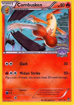 Combusken - 13/111 (Arena Cup Championships) 13 - League & Championship Cards Reverse Holofoil - Poke-Collect