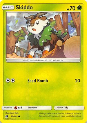 Skiddo 10/111 - Crimson Invasion - Poke-Collect