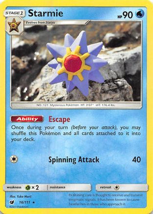 Starmie 16/111 - Crimson Invasion - Poke-Collect