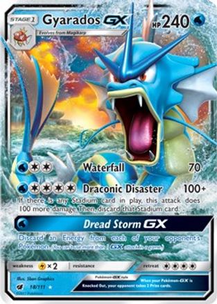 Gyarados-GX 18/111 - Crimson Invasion Holofoil - Poke-Collect