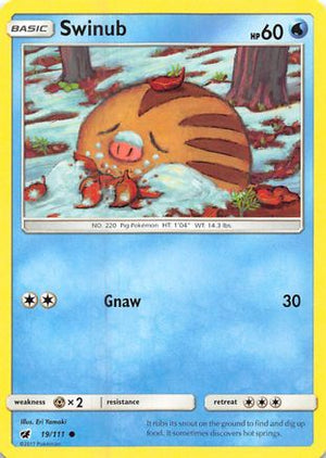 Swinub 19/111 - Crimson Invasion - Poke-Collect