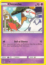 Chimecho 43/111 - SM  Crimson Invasion Reverse Holofoil - Poke-Collect