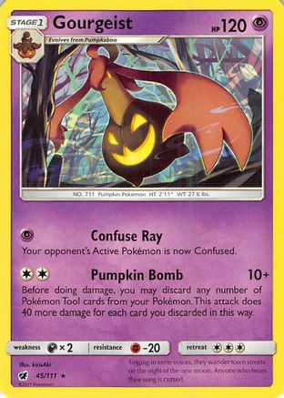 Gourgeist 45/111 - SM  Crimson Invasion - Poke-Collect