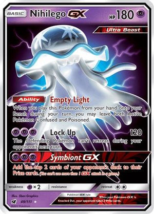 Nihilego-GX 49/111 - Crimson Invasion Holofoil - Poke-Collect