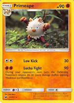 Primeape 51/111 - SM  Crimson Invasion Reverse Holofoil - Poke-Collect