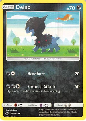Deino 60/111 - SM  Crimson Invasion - Poke-Collect