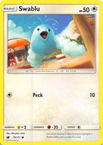 Swablu 79/111 - Crimson Invasion Reverse Holofoil - Poke-Collect