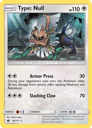 Type: Null 89/111 - Crimson Invasion Reverse Holofoil