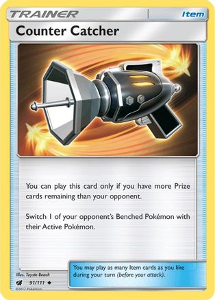 Counter Catcher 91/111 - SM  Crimson Invasion - Poke-Collect