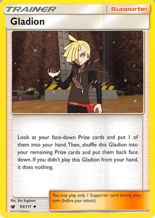 Gladion 95/111 - SM  Crimson Invasion - Poke-Collect