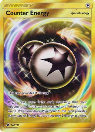 Counter Energy (Secret) 122/111 - SM  Crimson Invasion Holofoil - Poke-Collect