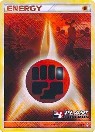 Fighting Energy - 93/95 (Play! Pokemon) 93 - League & Championship Cards Holofoil - Poke-Collect