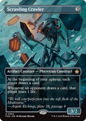 Scrawling Crawler (FDN-354) - Foundations (Borderless)