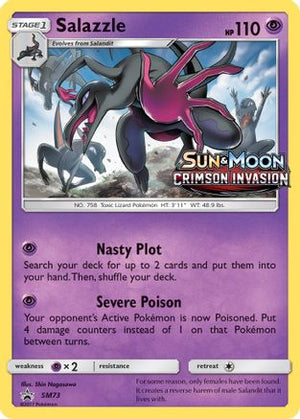 Salazzle SM73/248 - SM Black Star Promos Holofoil - Poke-Collect