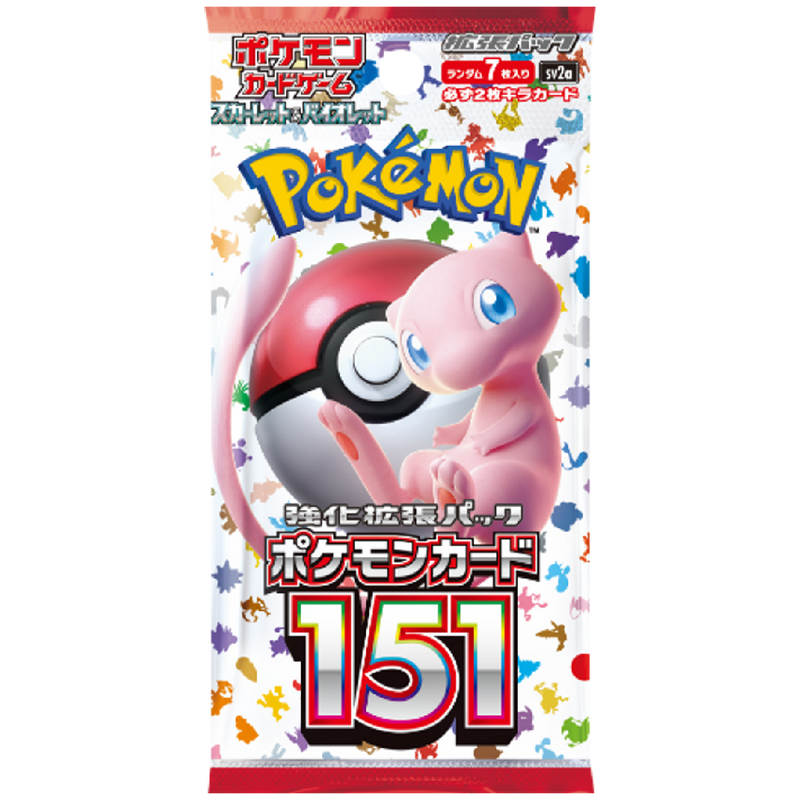 Japanese Pokemon 151 Booster Pack SV2a - Poke-Collect
