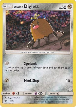 Alolan Diglett 9/12 - McDonalds Collection 2017 Holofoil - Poke-Collect