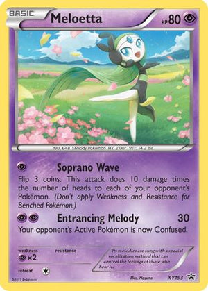 Meloetta XY193/211 - XY Black Star Promos Holofoil - Poke-Collect