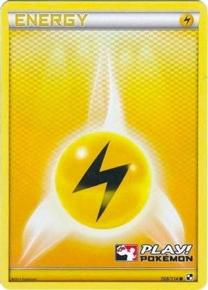 Lightning Energy - 108/114 (Play! Pokemon) 108 - League & Championship Cards Holofoil