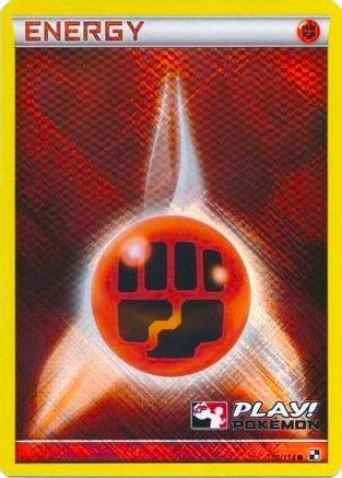 Fighting Energy - 110/114 (Play! Pokemon) 110 - League & Championship Cards Holofoil - Poke-Collect