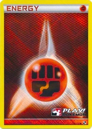 Fighting Energy - 110/114 (Play! Pokemon) 110 - League & Championship Cards Holofoil - Poke-Collect